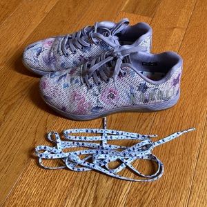 No Bull Watercolor Floral Trainers (womens)